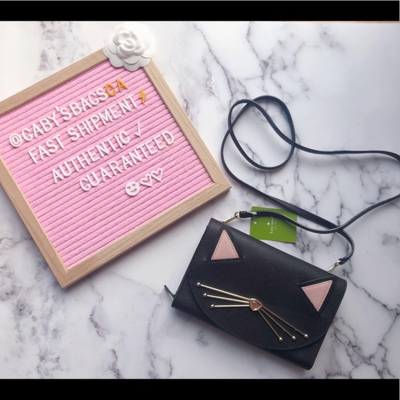 kate spade Handbags - NWT Kate Spade Cat Crossbody🎀